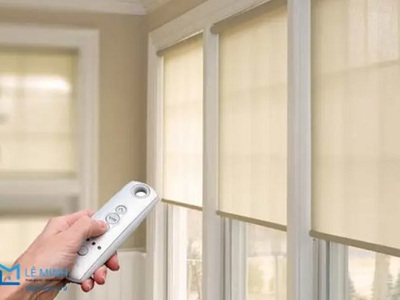 Rèm cuốn hiện đại tự động - phù hợp cho nhiều không gian hiện đại khác nhau 0