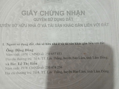 Sở hữu ngay lô đất đẹp - giá tốt - vị trí đắc địa tại thôn 7 lộc ngãi, bảo lâm, lâm đồng 0