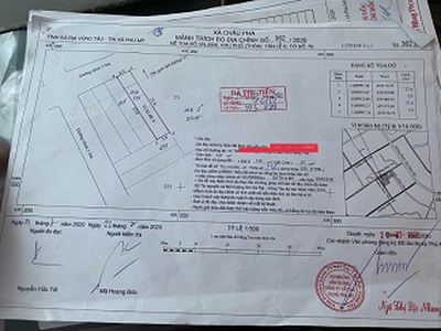 Bán lô đất thôn tân lễ b   xã châu pha   tx. phú mỹ, br-vt 3