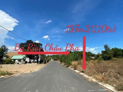 Bán lô đất thôn tân lễ b   xã châu pha   tx. phú mỹ, br-vt 1