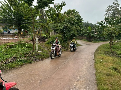 Lô đất sát đường Tây Bắc đang hiện hữu tại Lạc Thủy, Hòa BÌnh giá 490tr 1