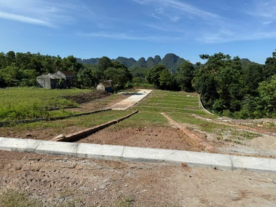 Lô đất sát đường Tây Bắc đang hiện hữu tại Lạc Thủy, Hòa BÌnh giá 490tr 2