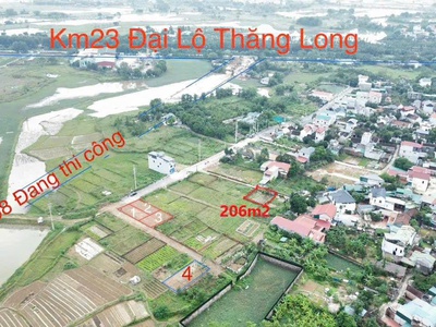Bán đất tại xã đồng trúc, huyện thạch thất, hà nội   diện tích 206m    giá thương lượng 0