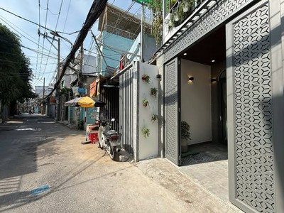 Nhà mặt tiền đường số 7 phường hạnh thông quận gò vấp cũ. 0