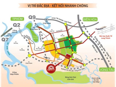 Nhận ký gửi - mua nhanh - bán nhanh đất nền khu đô thị sunflower city nhơn trạch đồng nai 1