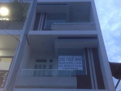 Chính chủ cho thuê nhà mặt tiền đuồng hoa bằng - trung tâm quận tân phú 0