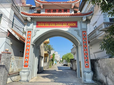 Bán lô đất thôn đìa, xã phúc thịnh, tp hn. sát đường võ văn kiệt và cầu vượt nam hồng 1