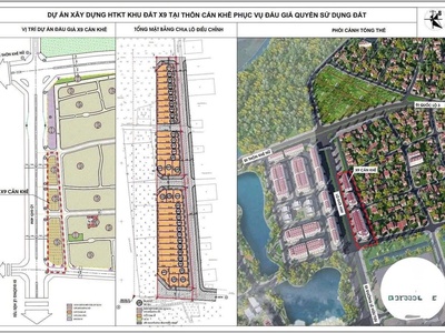 Bán đất đấu giá x9 cán khê- nguyên khê đông anh : mặt đường quy hoạch 40m 2