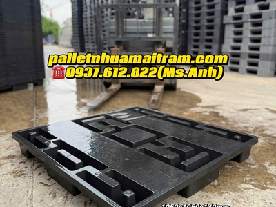  Pallet Nhựa Kích Thước 1050x1050x140mm Tiện Lợi   Giá Tốt Tại Tân Uyên, Bình Dương 0