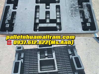 Pallet Nhựa Kích Thước 1050x1050x140mm Tiện Lợi   Giá Tốt Tại Tân Uyên, Bình Dương 2