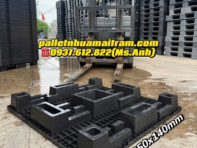 Pallet Nhựa Kích Thước 1050x1050x140mm Tiện Lợi Giá Tốt Tại Tân Uyên, Bình Dương 1