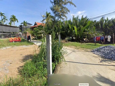 Đất đẹp   giá tốt   chính chủ  cần bán lô đất 2 mặt tiền tại xã cẩm thanh, tp. hội an,  quảng nam 1