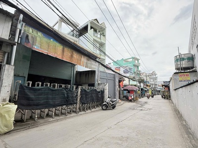 Bán nhà xưởng mt hẻm 10m hồ học lãm - ngay kinh dương vương, 8x37m, 270m2, 16 tỷ. 1