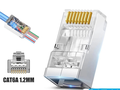 Hạt mạng Cat6A FTP Xuyên thấu, PicoLink PL-XT19166AS 0