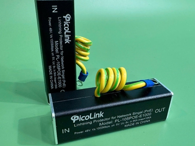 Thiết bị chống sét mạng Lan RJ45 Picolink PL-105POE-E1000 1