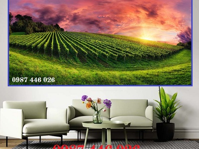 Gạch tranh phong cảnh, tranh ốp tường 3d đẹp HP9823 1