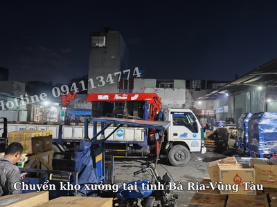 Dịch vụ chuyển kho xưởng tại Bà Rịa Vũng Tàu 0