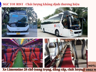 Cho thuê xe Limousine 9,11,16,20,28 chổ 2