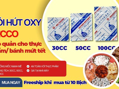 Gói Hút Oxy - Chuyên Bảo Quản Thực Phẩm Chống Mốc Hiệu Quả 1