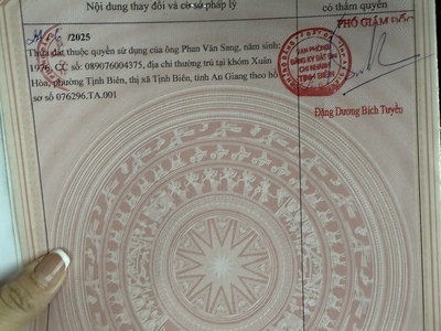 Bán nhà và đất tại QL91 thị xã Tịnh Biên, phường Tịnh Biên, An Giang 0