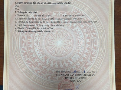 Bất Ngờ Với Giá 500 Triệu Sở Hữu Đất Đô Thị Ngay Chợ Bãi Nai, Kỳ Sơn 4