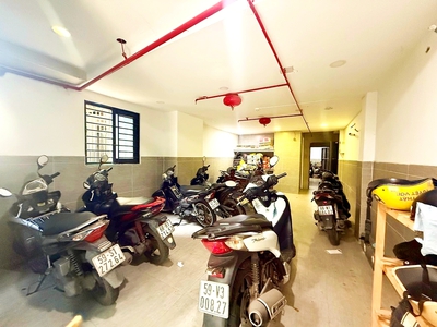 ‼ trung tâm bình thạnh - căn hộ dịch vụ 6 tầng - có hệ thống pccc, thang máy - hẻm xe hơi 1