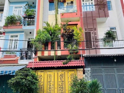 Bán nhà mặt tiền lê lâm, khu bàn cờ vip   4x19.7m 4 tầng 11.9 tỷ 0