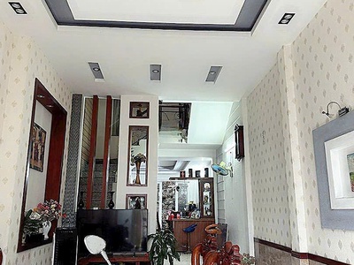 Bán nhà mặt tiền lê lâm, khu bàn cờ vip   4x19.7m 4 tầng 11.9 tỷ 1