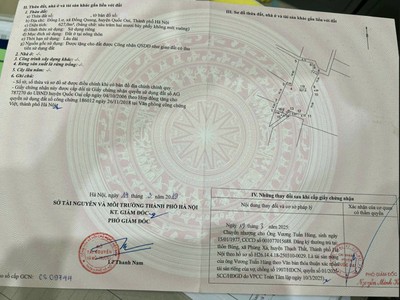 Bán nhanh lô đất đẹp - giá tốt - vị trí đẹp tại đồng lư, đồng quang, quốc oai, hà nội 3