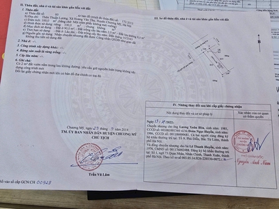 Siêu phẩm 100m - hoàng văn thụ - chương mỹ - đường thông tứ phía - tiện ích đầy đủ 4