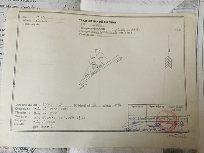 Bán đất mặt tiền quốc lộ 1a đối diện khu destino xã mỹ yên, bến lức, long an 1