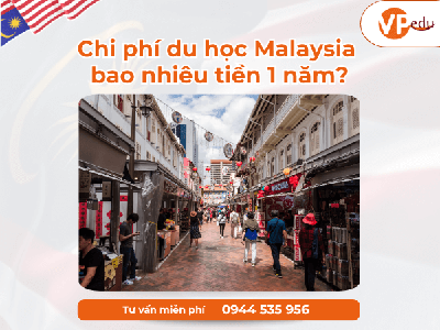 Chi phí du học Malaysia hết bao nhiêu tiền 1 năm 0