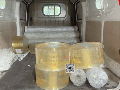 Rèm nhựa pvc trong suốt ngăn lạnh tốt - giá thành tốt 2