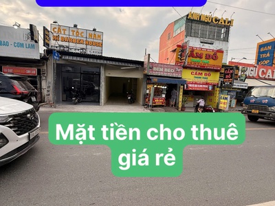 Mặt tiền hà huy giáp cho thuê, ngay cao đẳng điện lực, kinh doanh sầm uất 0