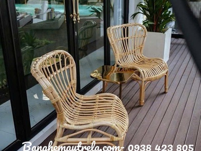 Ghế mây tre 7