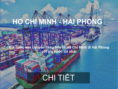 Cước Vận Chuyển Hàng Từ Hồ Chí Minh Đi Hải Phòng 0