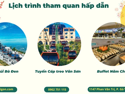 Du xuân 2026, lên núi Bà Đen rước lộc đầu năm cùng SGC Tourist 1