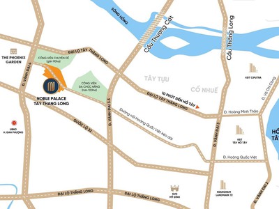 Noble palace tây thăng long vốn vào 3 tỷ, đang bán phân khu cực đẹp 0