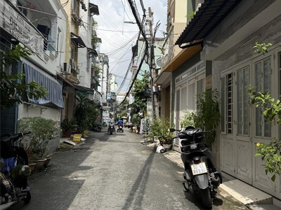 Bán nhà hẻm trường chinh, phường 14, tân bình 4,5 16 4 tầng dòng tiền 4