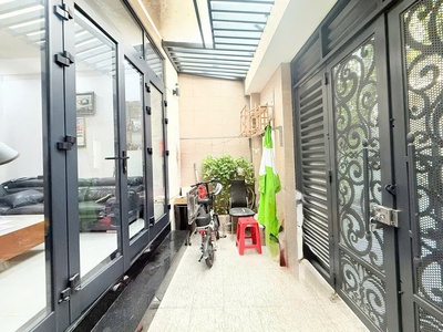 Bán nhà chính chủ - xây 3 năm - nhà còn mới - hoàn công đủ - bùi đình túy - 4 tầng btct - hẻm thông 4