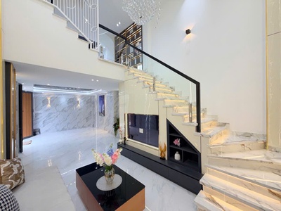 Nhà xinh hẻm lê đức thọ gò vấp 37m2, 4 tầng, 3pn, sổ hồng riêng, chỉ nhỉnh 6 tỷ - an cư lạc nghiệp, 0