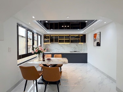 Nhà xây mới - 1 căn ra ô tô tránh - lê đức thọ p. an hội đông  p16 gò vấp  - 4 tầng 9x4.1m - hoàn 1