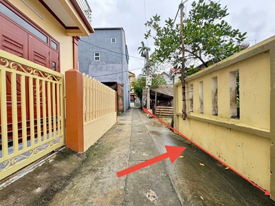 Bán 345m đất thôn phù trì, kim hoa, mê linh. mặt tiền rộng 15m, chia 3 lô đẹp. oto đỗ 0