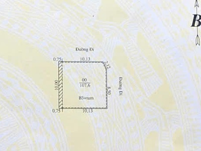 Bán căn lô góc   kđt đại kim nguyễn cảnh dị - dt 108m2. mt 10m.phân lô vỉa hè 2 ô tô tránh 0