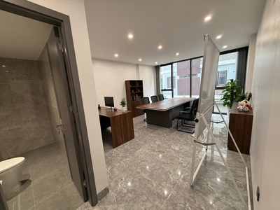 Hot cho thuê mb văn phòng full nội thất 3tầng tại thạch bàn, long biên, hn 1