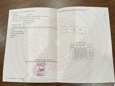 Bán đất mặt đường lê công thanh tp phủ lý, hà nam cũ 0