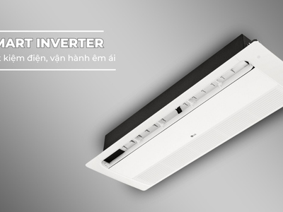 Lựa chọn hoàn hảo với Máy lạnh âm trần cassette LG Inverter 1 hướng thổi cho không gian hiện đại 0