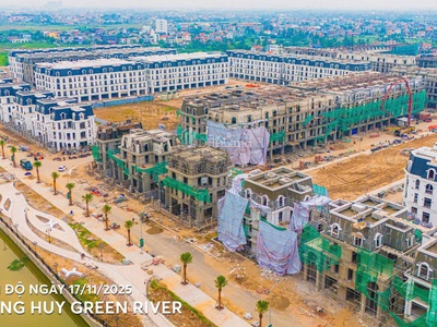Căn Shophouse Đẹp Nhất Dự Án Hoàng Huy Green River 1