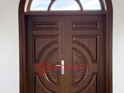 Nhà sang,Cửa đẹp chọn ngay cửa thép vân gỗ 1