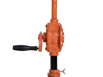 Bơm quay tay gang Triệu Vũ Giải pháp bơm dầu nhớt từ thùng phuy tốt nhất, giá rẻ 2